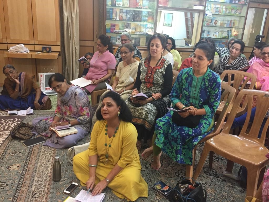 A Geeta Dhoot workshop