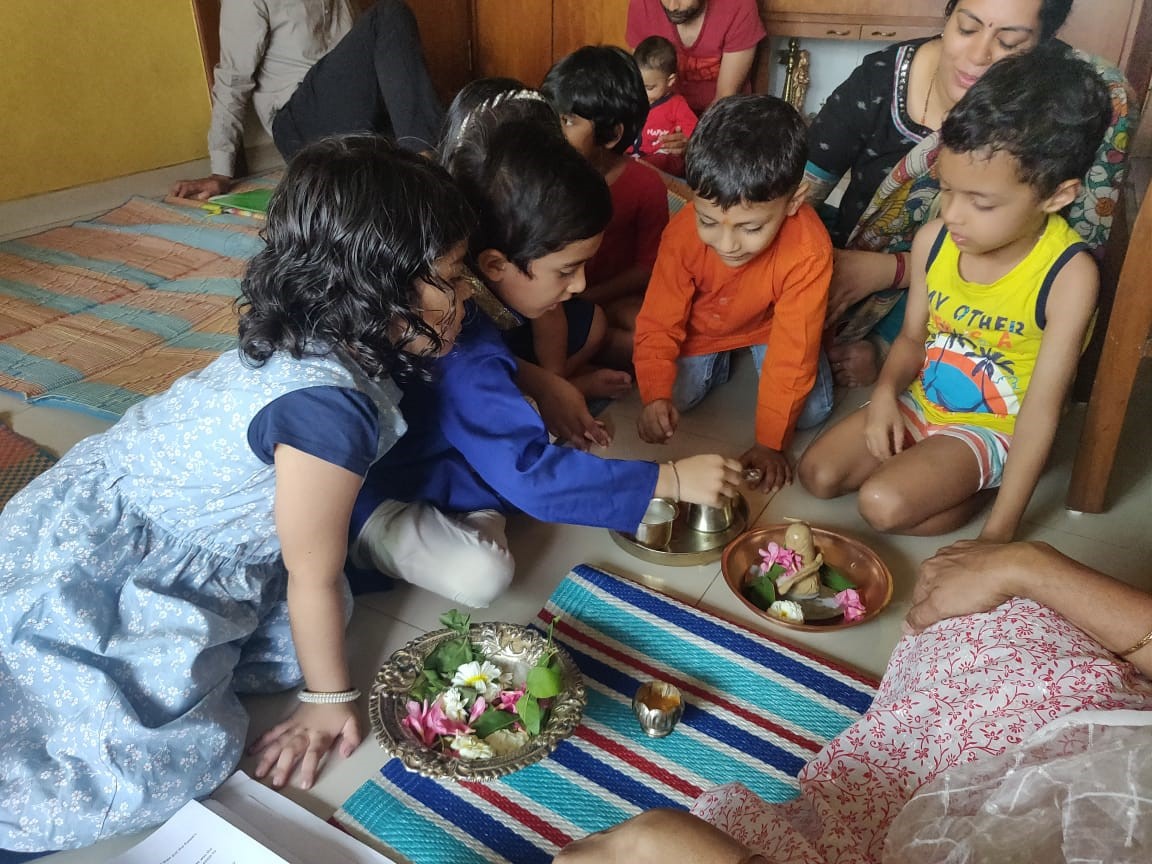 Shivaratri Celebrations by Balavihar children at Kalina, Chinmaya Jayam