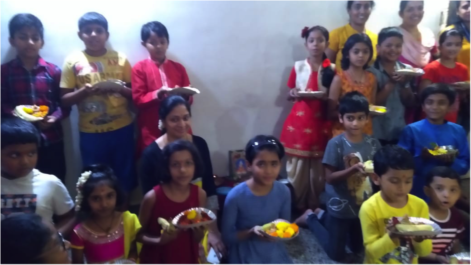 Shivaratri Celebrations by Shishu Vihar children at Chinmaya Prerana