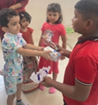 Anna Daan Seva at Bala Jeevan Trust, Kalina, Santacruz