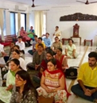 Devi group visits to Chinmaya Pradeep