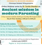 Ancient Wisdom in modern Parenting 