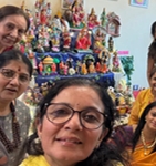 Navratri Golu celebration 