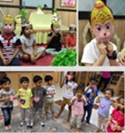 Shishuvihar children - Chinmaya Mission Mumbai celebrated Hanuman Jayanti 