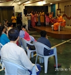 Celebration of RAMA NAVAMI with Swami Swatmananda organized by CHYKs