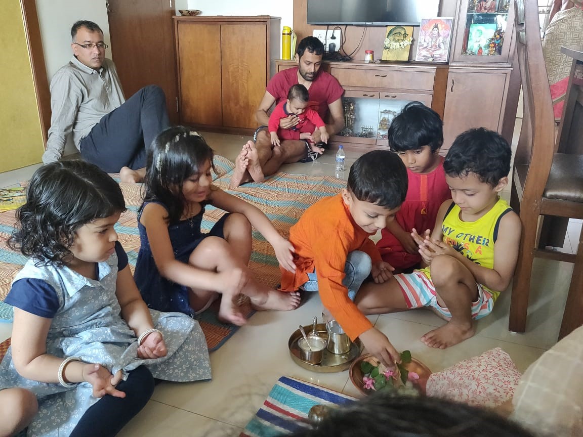 Shivaratri Celebrations by Balavihar children at Kalina, Chinmaya Jayam