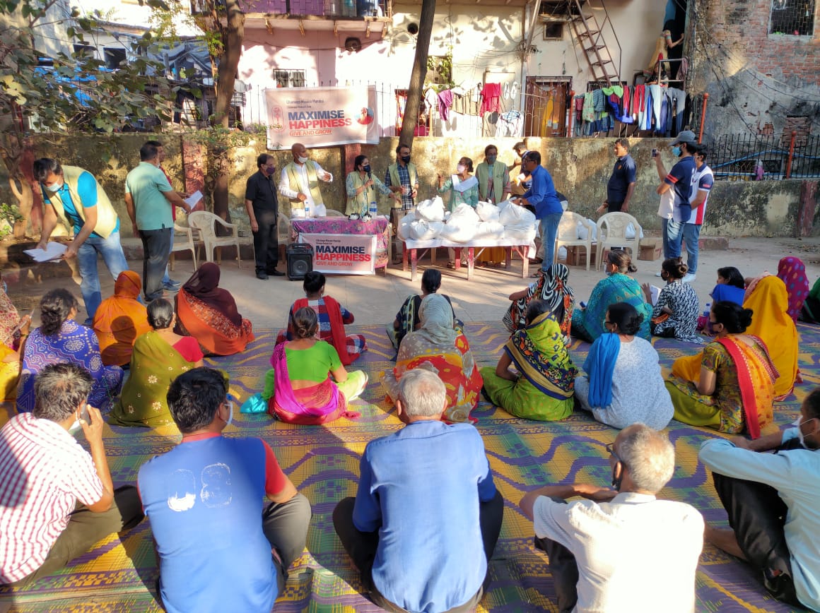 Annadaan Seva in Chinmaya Prakash Zone