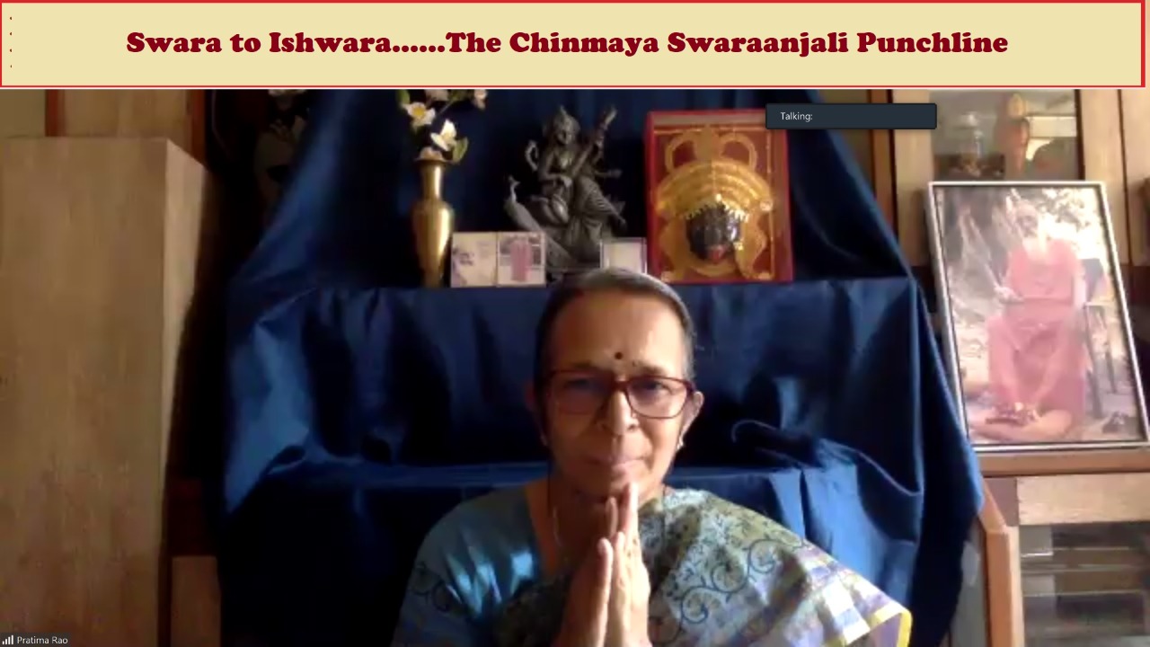 Chinmaya Family Pathshala Navrathri Session