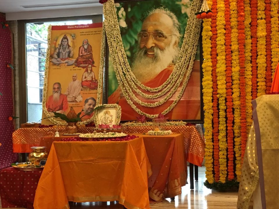 Guru Poornima Celebrations at the Shrimad Bhagawatam