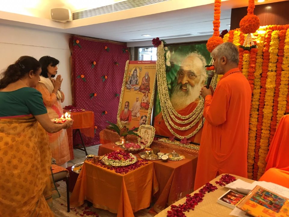Guru Poornima Celebrations at the Shrimad Bhagawatam