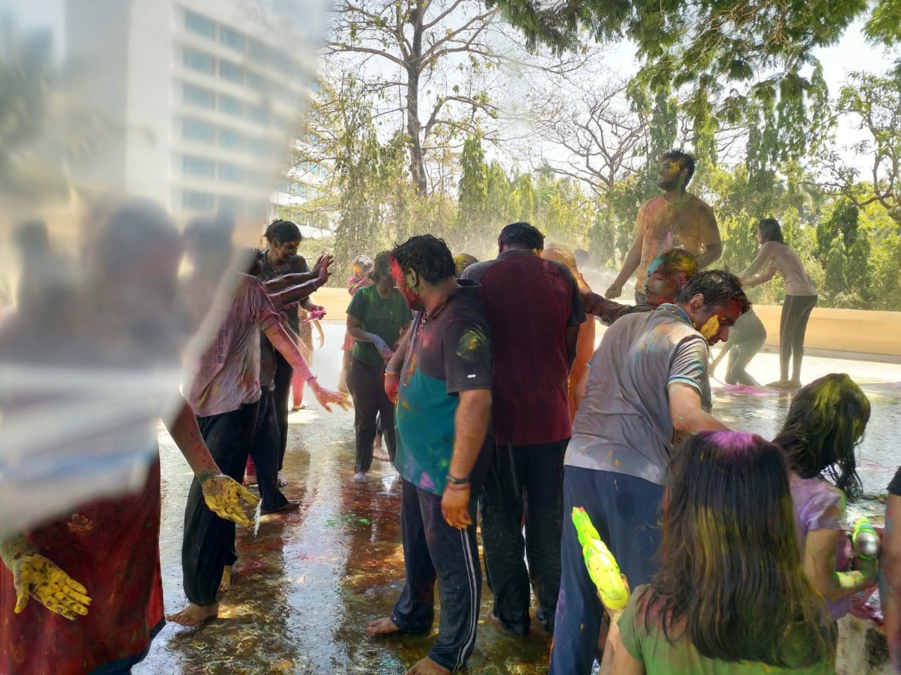 Holi Celebrations at Chinmaya Pradeep