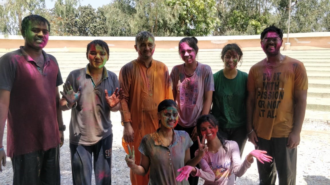 Holi Celebrations at Chinmaya Pradeep