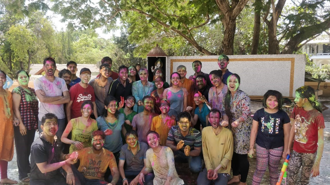 Holi Celebrations at Chinmaya Pradeep