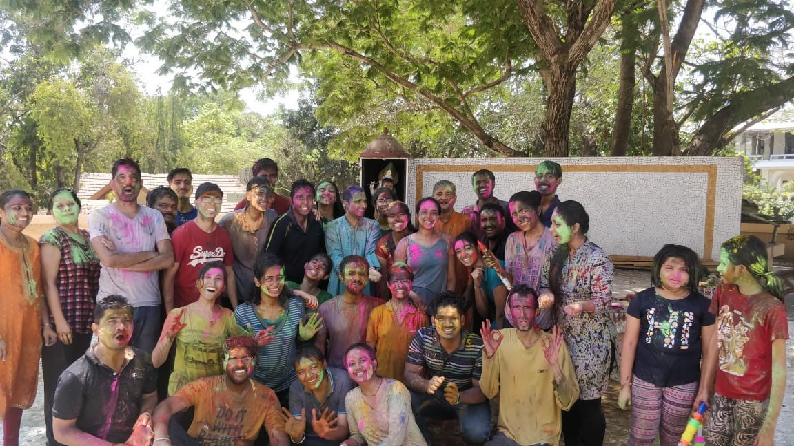 Holi Celebrations at Chinmaya Pradeep