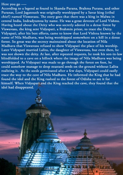 Legend and Wonders of Shri Jagannath