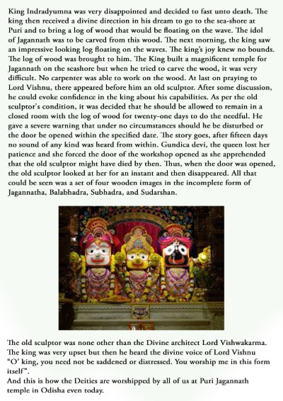 Legend and Wonders of Shri Jagannath