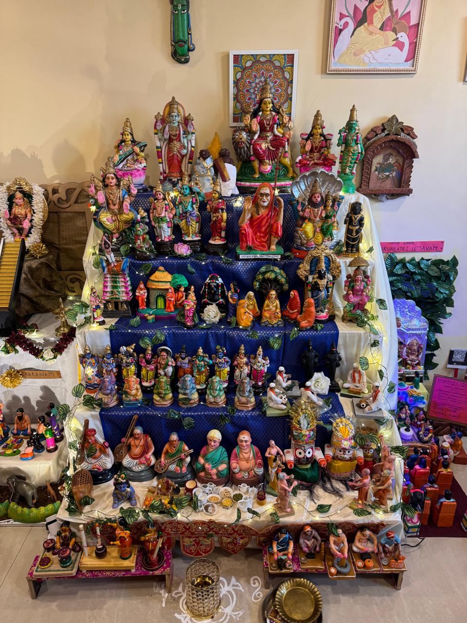 Navratri Golu celebration