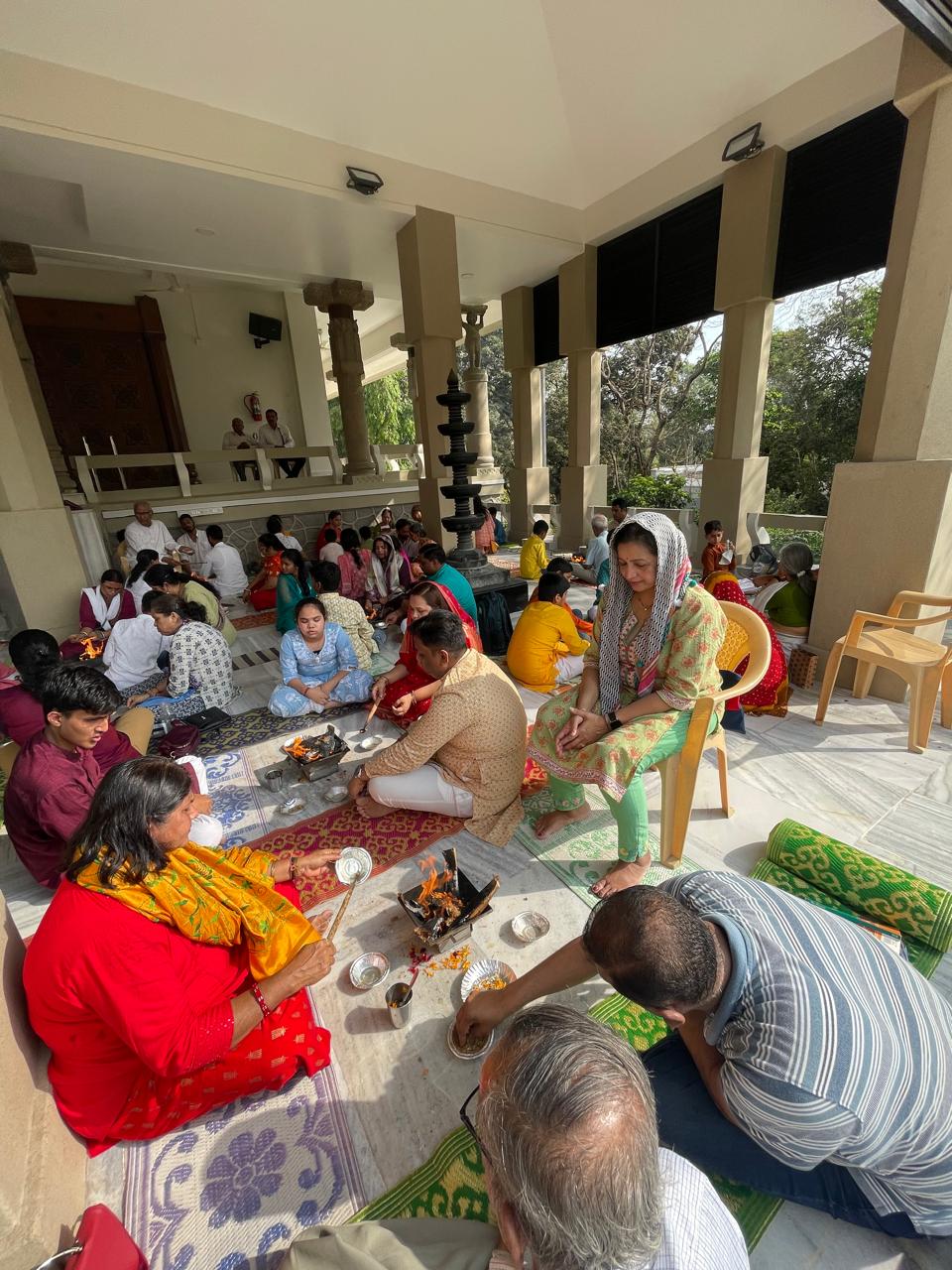 pics of Hanuman Chalisa Japa & Havan 2025