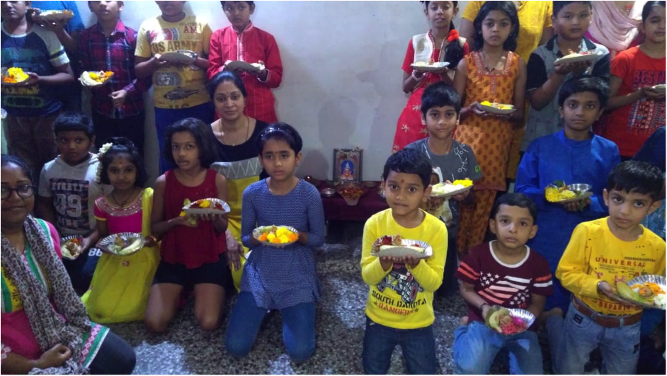 Shivaratri Celebrations by Shishu Vihar children at Chinmaya Prerana