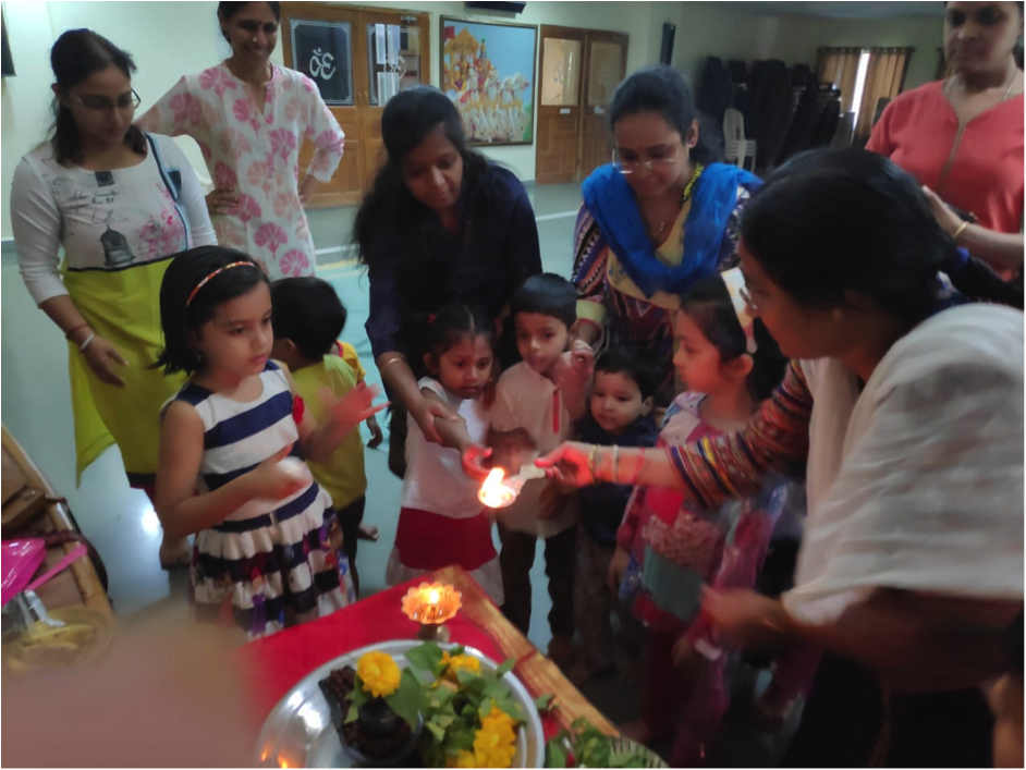 Shivaratri Celebrations by Shishu Vihar children at Chinmaya Prerana