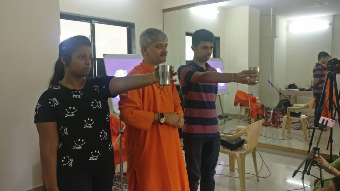 Workshop on Stress and Anger Management for Pre-CHYKs by Swami Swatmananda