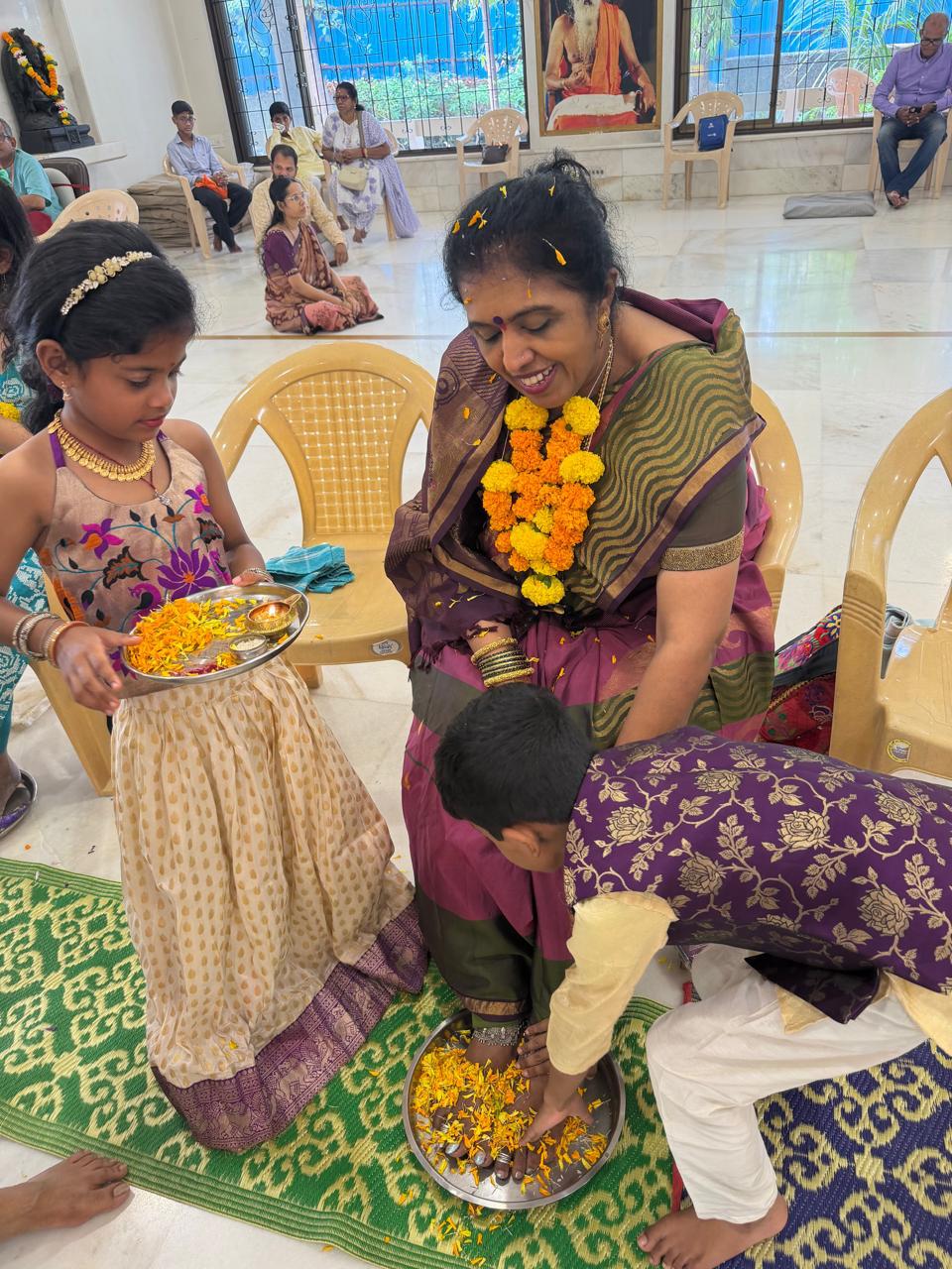 🌸Matru Puja at Chinmaya Mission Jagadeeshwara Zone