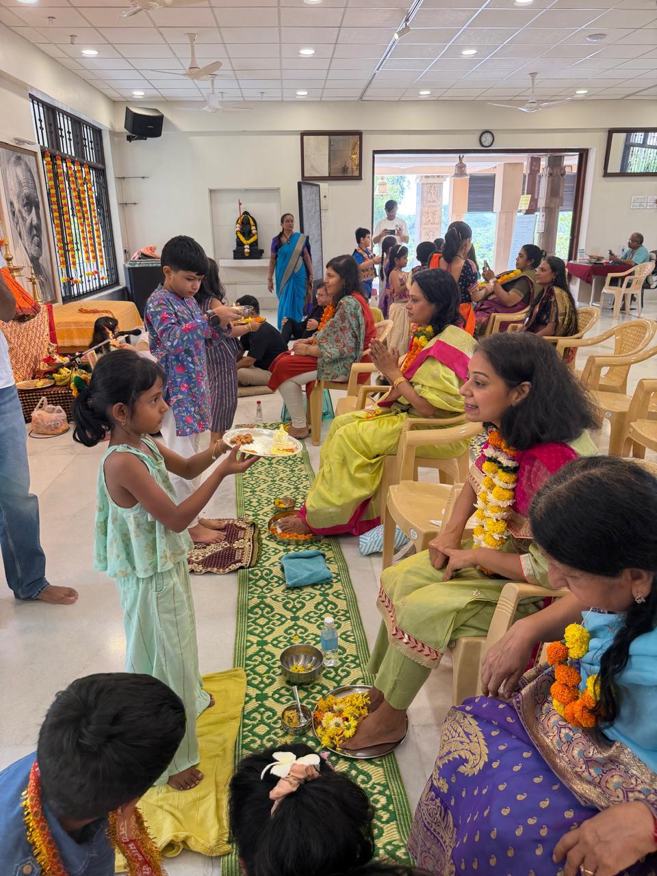 🌸Matru Puja at Chinmaya Mission Jagadeeshwara Zone