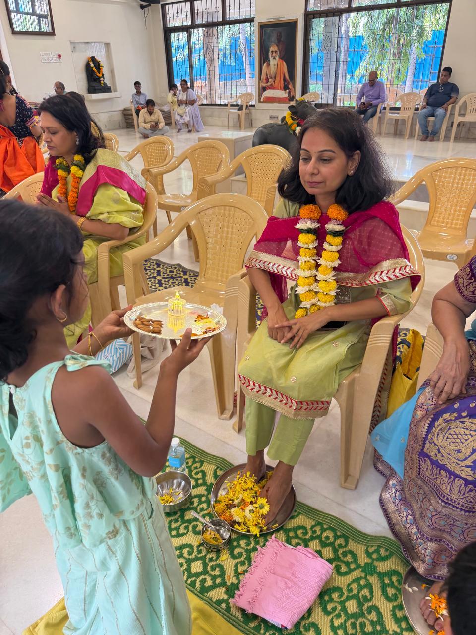 🌸Matru Puja at Chinmaya Mission Jagadeeshwara Zone